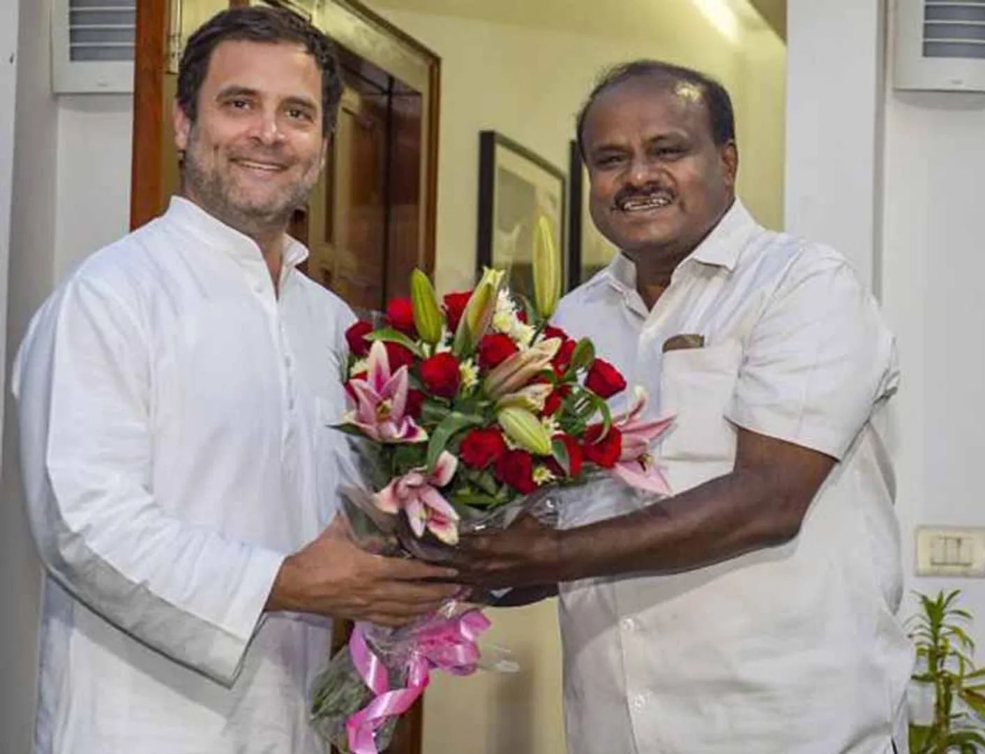 rahul gandhi h.d. kumarasamy